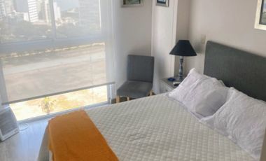 Lindo Mini-Dpto, 40 m2, amoblado, 1 dorm, 1 baño, zona exclusiva, vista panorámica