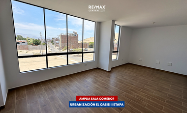DEPARTAMENTO DE ESTRENO EN 3er PISO - URB EL OASIS (ICA)