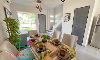 Casa para estrenar en condominio con club de playa