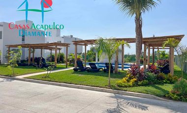 Casa para estrenar en condominio con club de playa