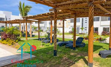 Casa para estrenar en condominio con club de playa