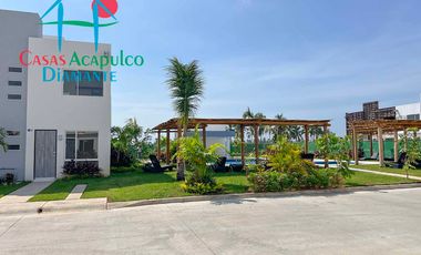 Casa para estrenar en condominio con club de playa
