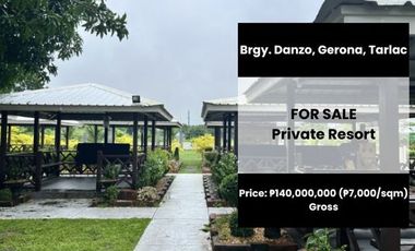 FOR SALE: Private Resort in Gerona, Tarlac