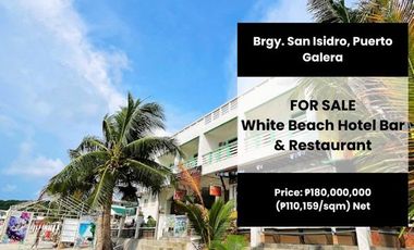 FOR SALE: White Beach Hotel Bar & Restaurant in Puerto Galera