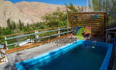 En Paihuano, Valle del Elqui, venta de casa con piscina y quincho. Hermosa vista. $69 millones