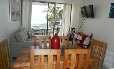 Arriendo Vacacional El Palmar III tercer piso frontal La Serena