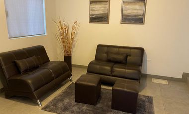 Bonito depto. amueblado de dos recamaras y bien ubicado.