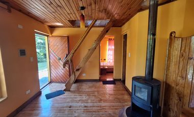 Se arrienda hermosa casa cabaña tipo alemana en parcela