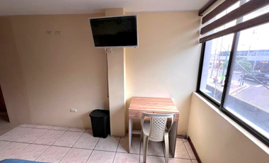 Habitación amoblada en renta con todos los servicios incluidos, cerca al Malecón, Manta, Ecuador