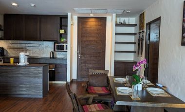 Spacious 2 bedroom condo with Khao Tao sea view.