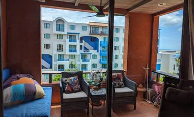 Spacious 2 bedroom condo with Khao Tao sea view.