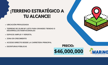 Terreno estratégico en Yautepec