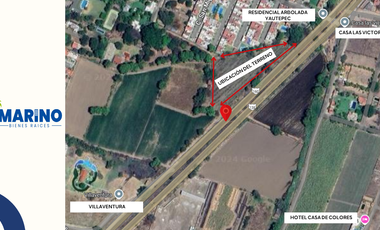 Terreno con ubicación estratégica en Yautepec