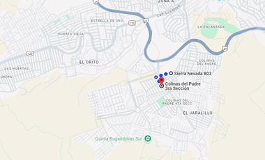 Casa ubicada en colonia Colinas del Padre 3ra sección con 4 recamaras y 264m2 a unos minutos del Walmart colinas del padre.