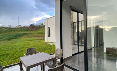 CASA CAMPESTRE AMOBLADA VIA TERMALES SANTA ROSA DE CABAL EN RENTA