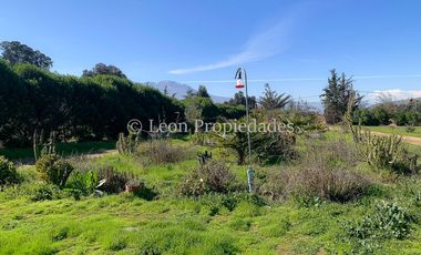 Leon Propiedades vende o arrienda parcela con casa en Campo lindo, Curacaví.