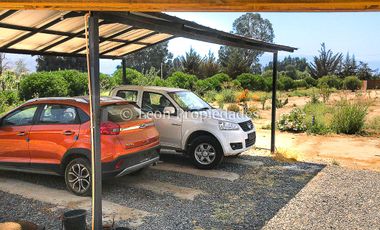 Leon Propiedades vende o arrienda parcela con casa en Campo lindo, Curacaví.