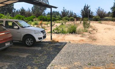 Leon Propiedades vende o arrienda parcela con casa en Campo lindo, Curacaví.