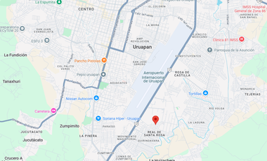 CASA A LA VENTA EN REAL SANTA ROSA, URUAPAN, MICHOACAN, REMATE ADJUDICADO