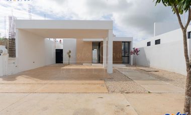 Casa de 3 recámaras en venta, en Cholul, Mérida Yucatán – Financiamiento y entrega a 12 meses