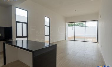 Casa de 3 recámaras en venta, en Cholul, Mérida Yucatán – Financiamiento y entrega a 12 meses