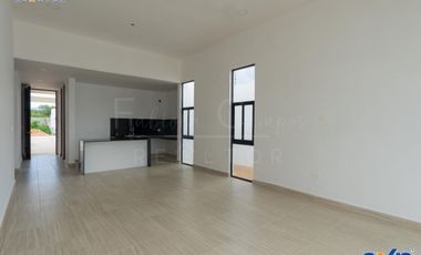 Casa de 3 recámaras en venta, en Cholul, Mérida Yucatán – Financiamiento y entrega a 12 meses