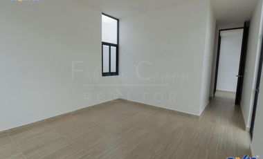 Casa de 3 recámaras en venta, en Cholul, Mérida Yucatán – Financiamiento y entrega a 12 meses