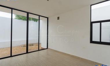 Casa de 3 recámaras en venta, en Cholul, Mérida Yucatán – Financiamiento y entrega a 12 meses