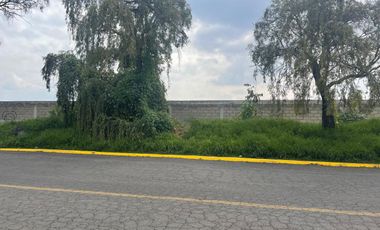TERRENO PLANO EN RENTA METEPEC MUY CERCA DE PROTECCIÓN CIVIL