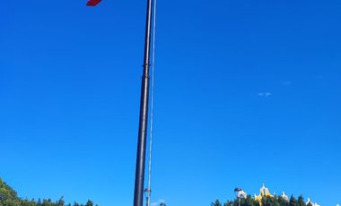 Terreno urbanizado en esquina frente parque en Izamal Yucatán preventa