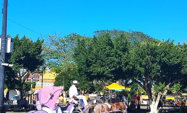 Terreno urbanizado en esquina frente parque en Izamal Yucatán preventa