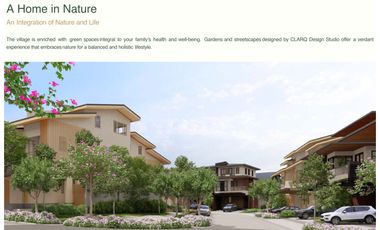 For Sale: Pre-Selling 4BR Alcove Type Villa at Hana Garden Villas in Nuvali Blvd Cabuyao Laguna, P39.48M