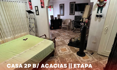 SE VENDE CASA DE 2P B/ ACACIAS || ETAPA NEIVA (HUI-COL)