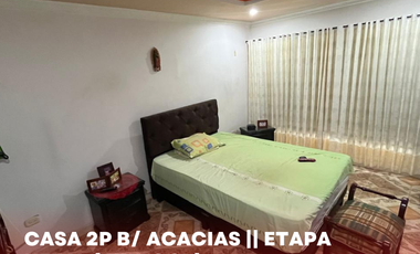 SE VENDE CASA DE 2P B/ ACACIAS || ETAPA NEIVA (HUI-COL)