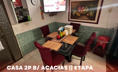 SE VENDE CASA DE 2P B/ ACACIAS || ETAPA NEIVA (HUI-COL)