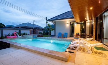 3-Bedroom, 3-Bathroom Tropical Pool Villa in Ao Nang, Krabi