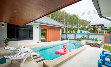 3-Bedroom, 3-Bathroom Tropical Pool Villa in Ao Nang, Krabi