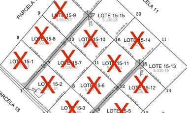 Parcela 5000 mt en Los Andes