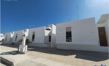 Casa de 1 piso y 3 recámaras en venta en Chelem Yucatán - Entrega inmediata
