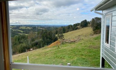 Campito con vista a la cordillera y los volcanes a sólo 1 hora de Puerto Varas