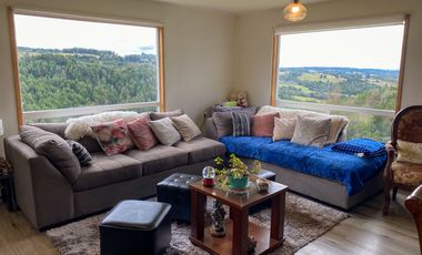 Campito con vista a la cordillera y los volcanes a sólo 1 hora de Puerto Varas
