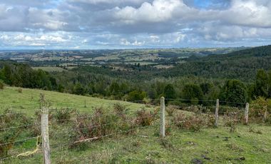 Campo a una hora de Puerto Varas de 8,6 hectáreas con hermosa vista