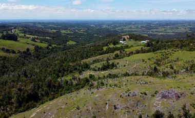 Campo a una hora de Puerto Varas de 8,6 hectáreas con hermosa vista