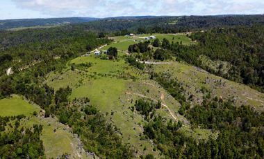 Campo a una hora de Puerto Varas de 8,6 hectáreas con hermosa vista