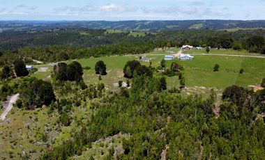 Campo a una hora de Puerto Varas de 8,6 hectáreas con hermosa vista