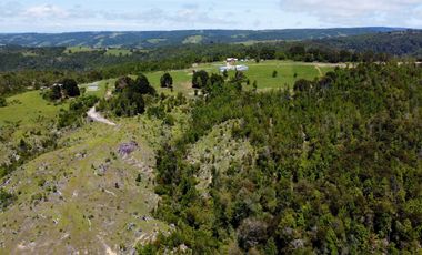 Campo a una hora de Puerto Varas de 8,6 hectáreas con hermosa vista
