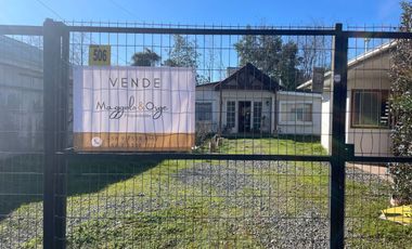 Nuevo precio! Venta casa 3D2B con cabaña 3D1B en sector Las Mariposas, Chillán