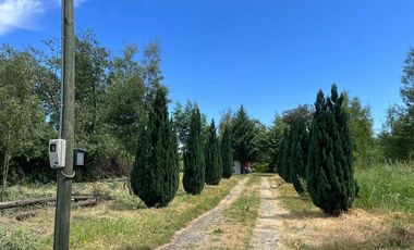 Venta parcela con cabaña y acceso a Río Chillán - Camino Las Mariposas Km 17,5