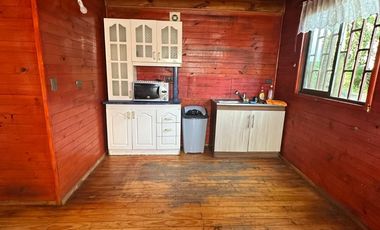 Venta parcela con cabaña y acceso a Río Chillán - Camino Las Mariposas Km 17,5