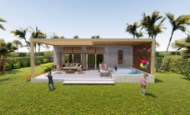 2 HERMOSAS CASAS DE PLAYA Y CAMPO EN LA PUNTA DE BOMBÓN EN VENTA